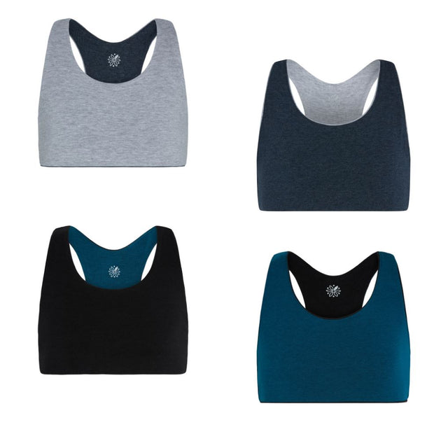 Our Sustainable Sports Bras for Tweens & Teens Now Up to a Size 20 – Bleuet