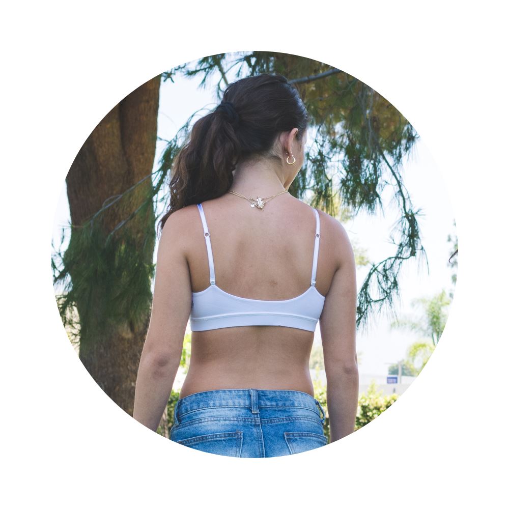White#Padded Bras & Bralettes For Girls, Tweens and Teens