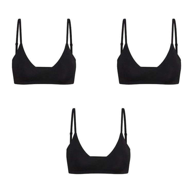 Nara Sewn-in Padded Teen Bra in 3-pack bundle