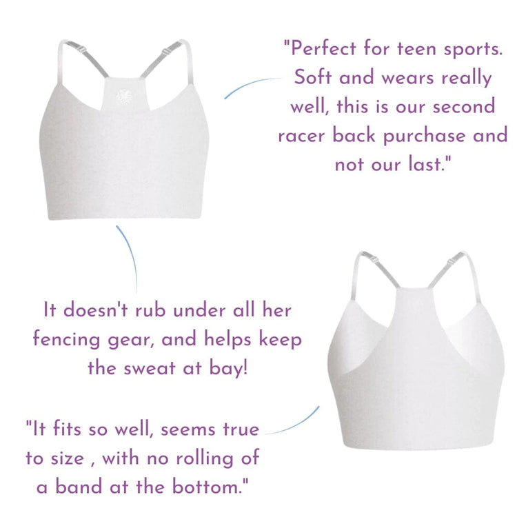 White-White#Bras & Bralettes For Girls, Tweens and Teens