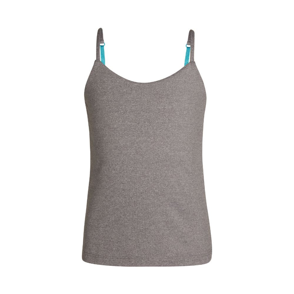 Silver-Caribbean#Girls shelf bra camisole
