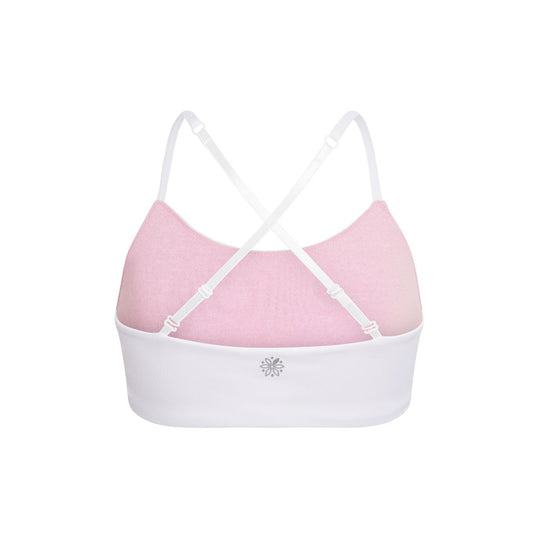 White-Pink#Sports Bras & Bralettes For Girls, Tweens and Teens