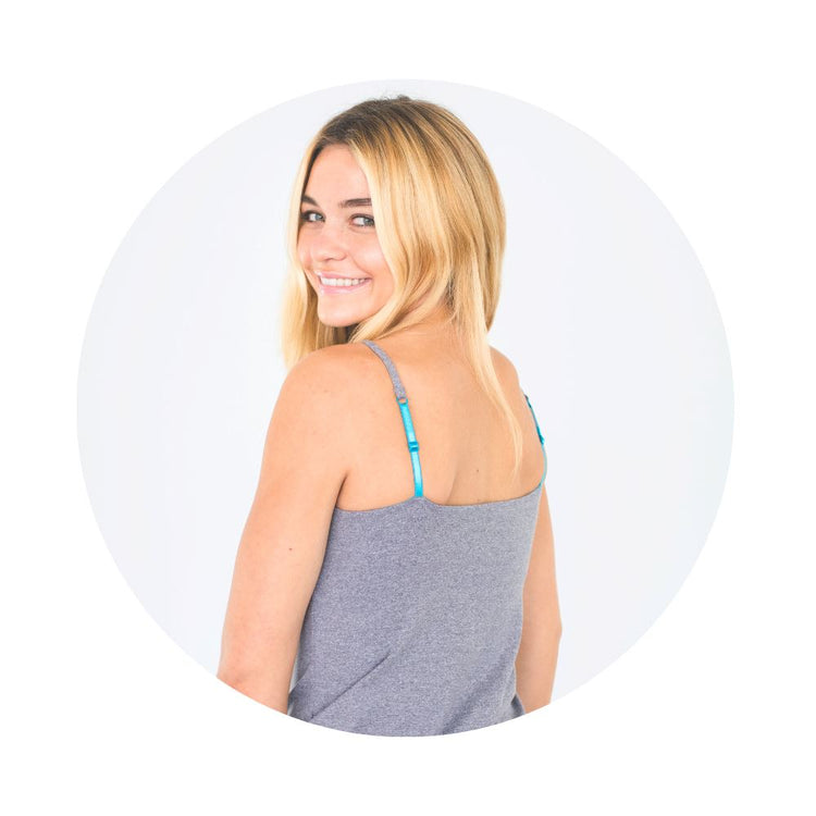 Girls shelf bra camisole