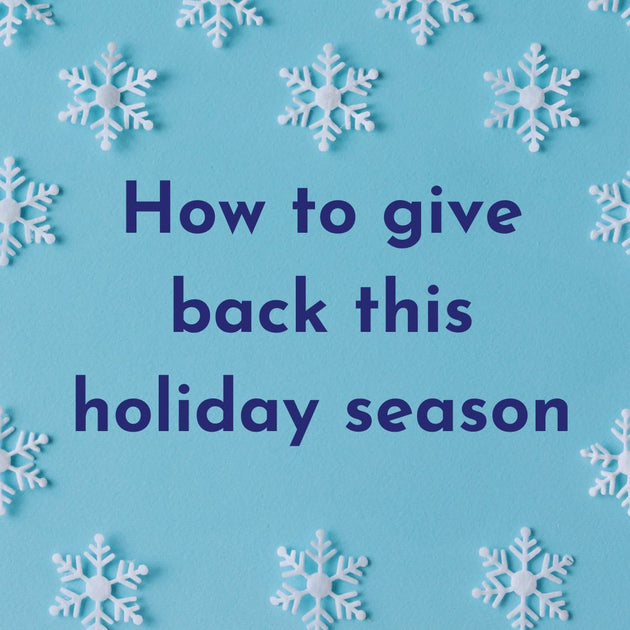 Ways For Teens To Give Back This Holiday Season 2022 – Bleuet