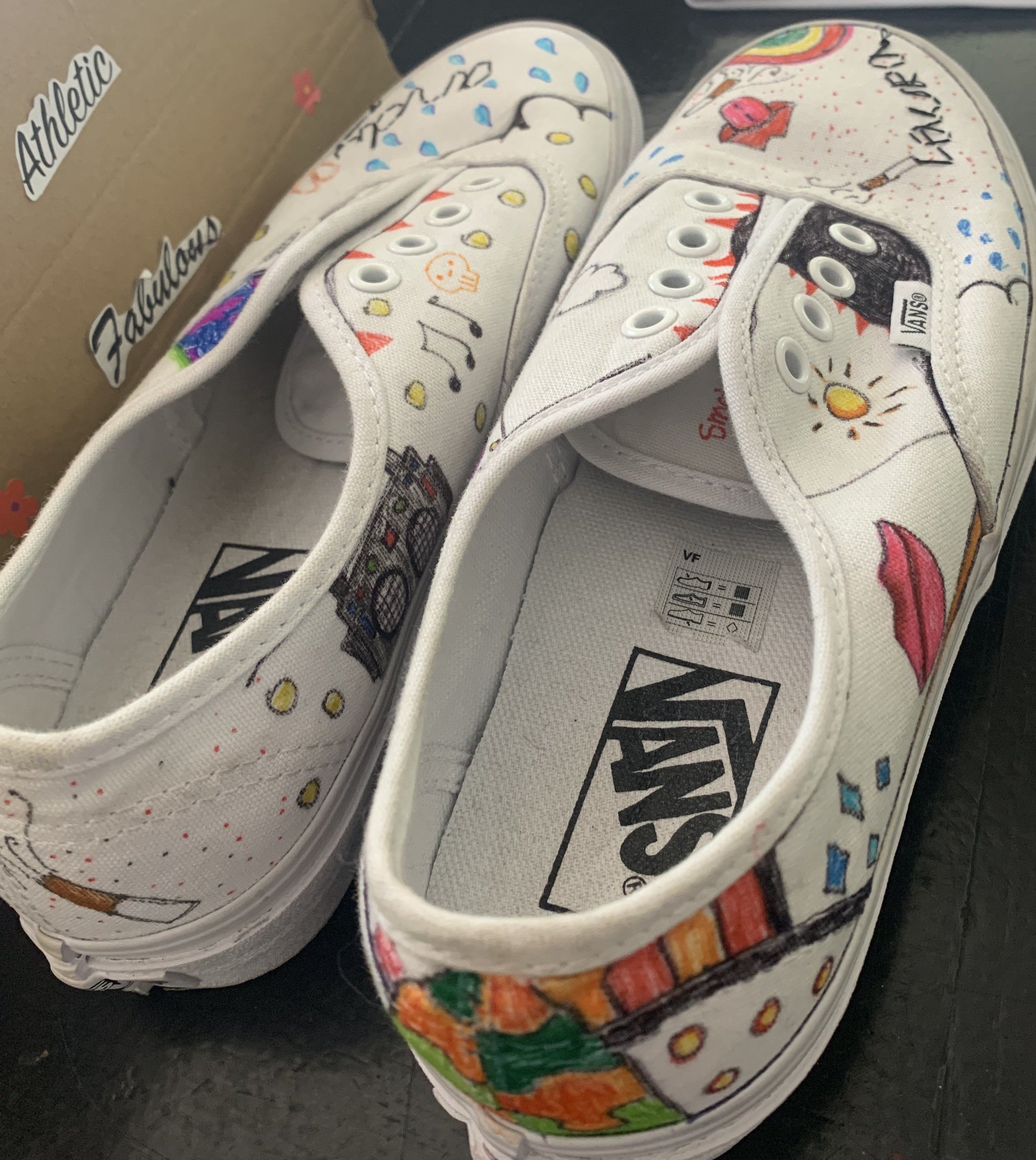 Summer Activity: Decorating Shoes