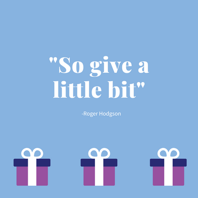 Give a Little Bit