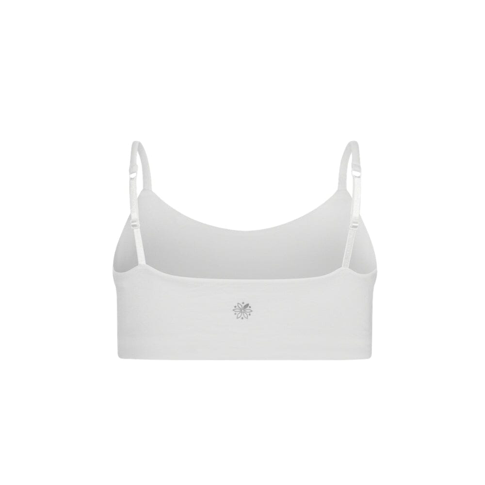 White#Bleum bamboo girls bras front
