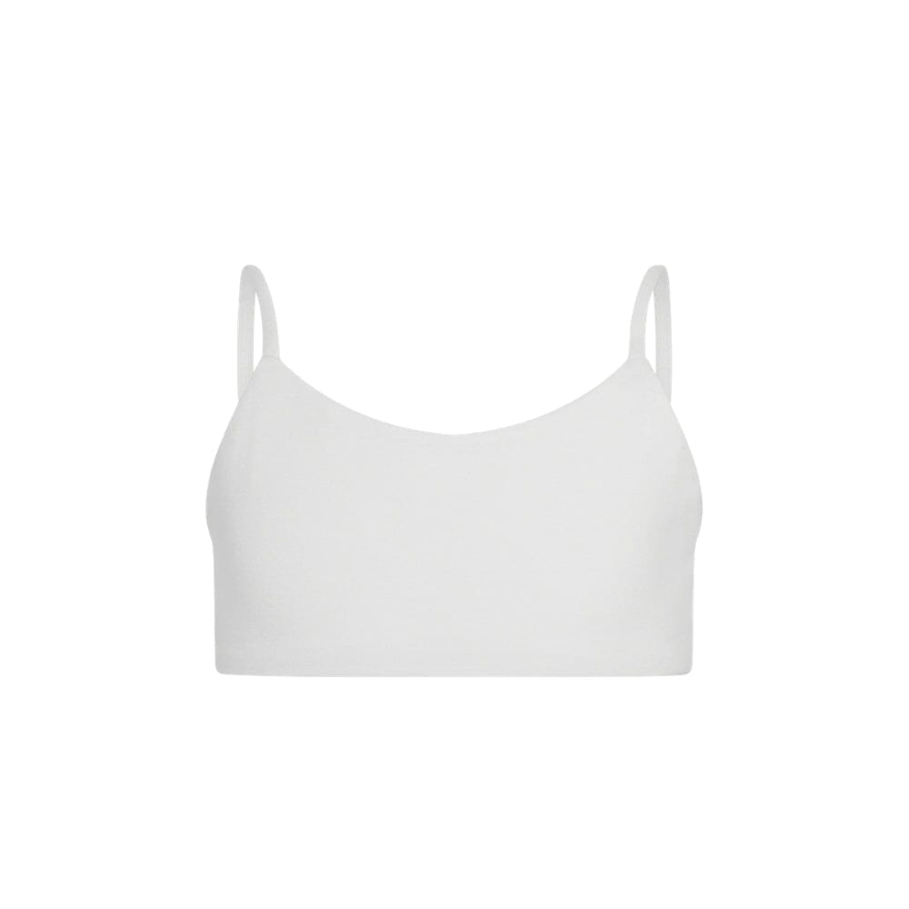 White#Bleum bamboo girls bras front
