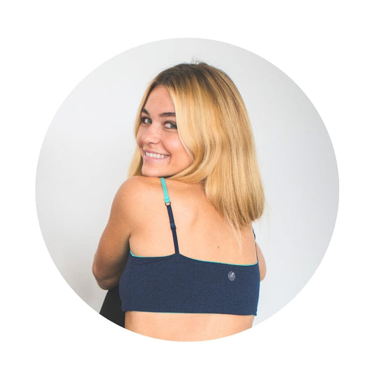 Mint-Navy#Bras & Bralettes For Girls, Tweens and Teens