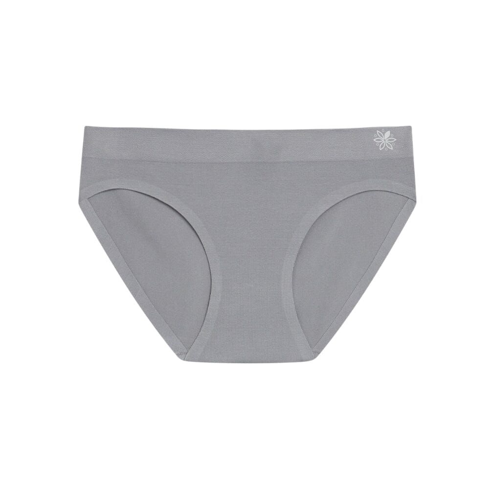 Gardenia-Dove-Black#Chloe Bikini Brief Dove Front