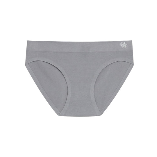 Gardenia-Dove-Black#Chloe Bikini Brief Dove Front