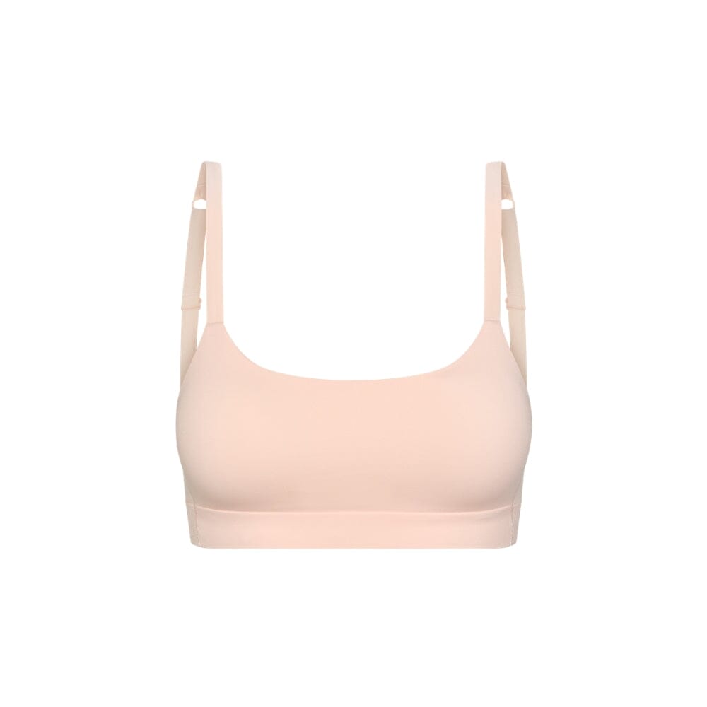 Ballet Pink#Light Ping girls sport bra on a white background