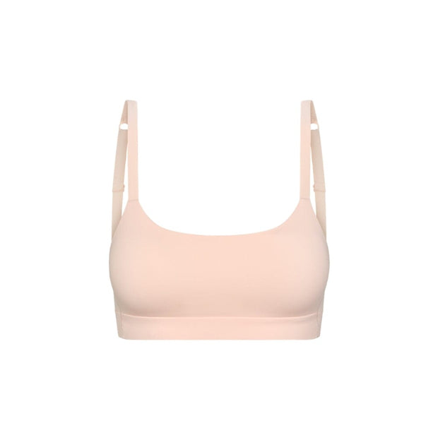 Ballet Pink#Light Ping girls sport bra on a white background