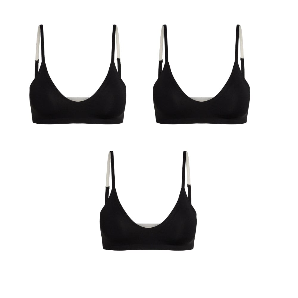 Black-Vanilla#T-shirt Bras & Bralettes For Girls, Tweens and Teens