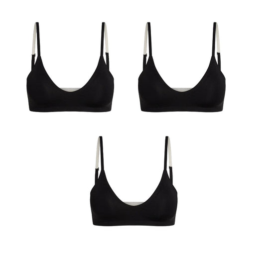 Black-Vanilla#T-shirt Bras & Bralettes For Girls, Tweens and Teens