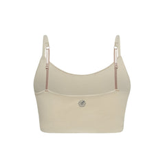 Vanilla#Organic Teen Bleum Bra and Training Bra in Ivory from back