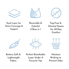 White#Bras & Bralettes For Girls, Tweens and Teens features