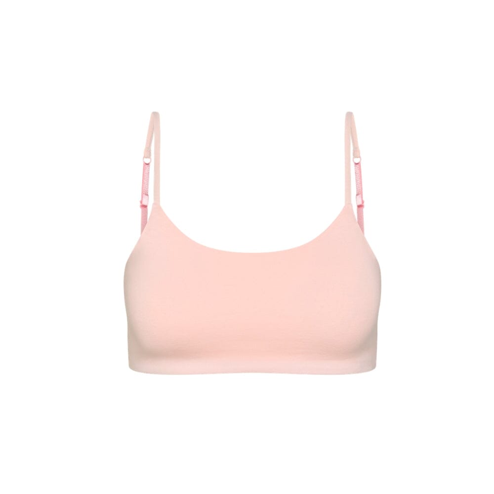 Light Pink#best organic cotton girls bra in light pink 
