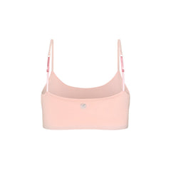 Light Pink#best organic cotton girls bra in light pink back