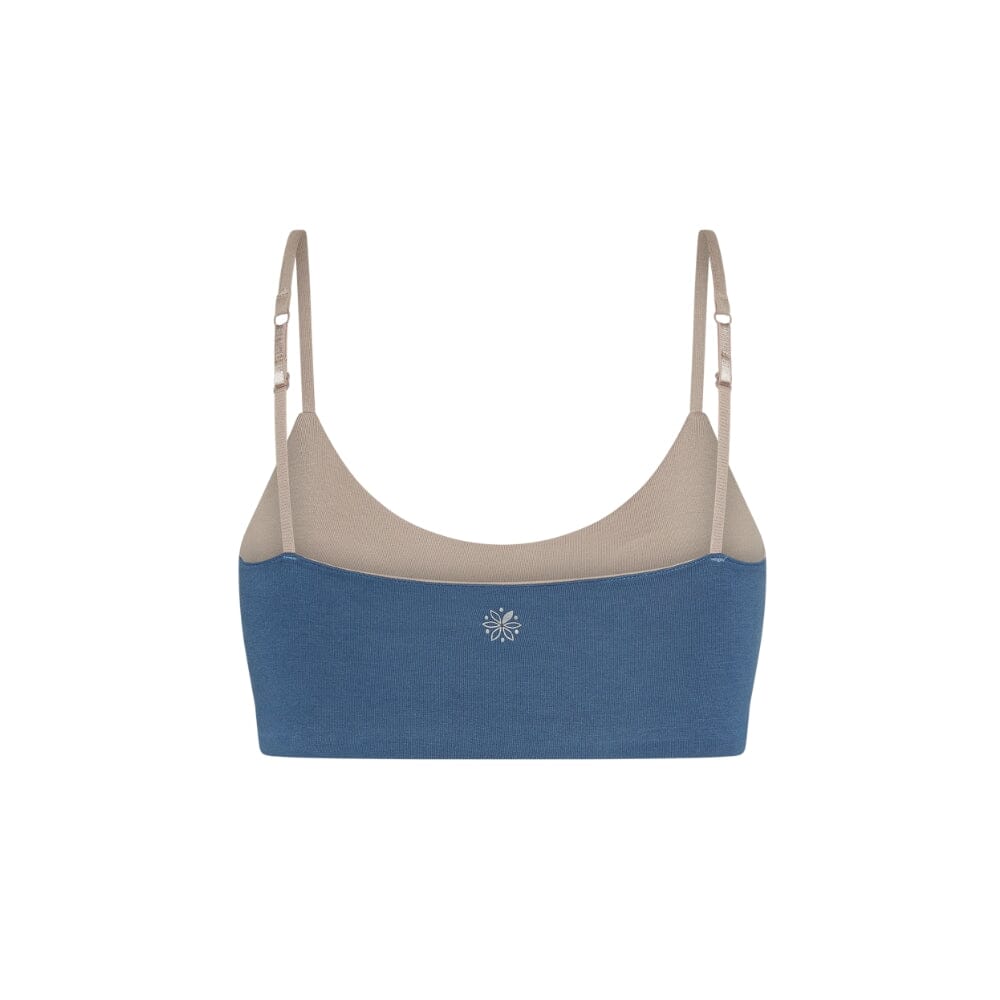 Chai-Steel#Steel Blue Best Teen Everyday bra in Bamboo Back