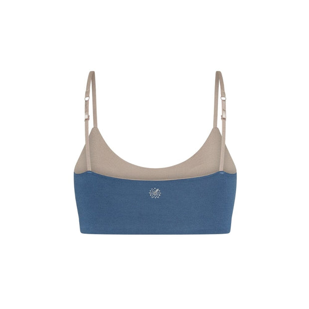 Chai-Steel#Steel Blue Best Teen Everyday bra in Bamboo Back