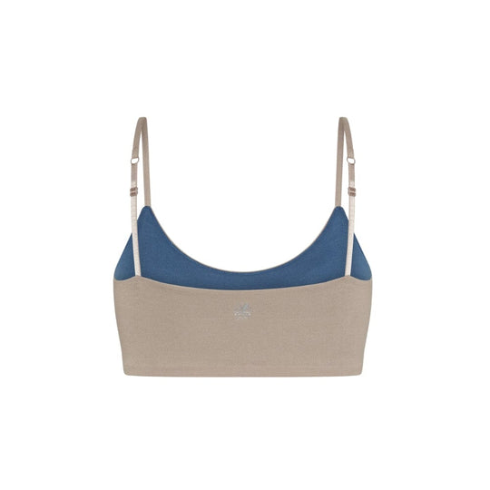 Chai-Steel#Dark Beige Best Teen Everyday bra in Bamboo Back