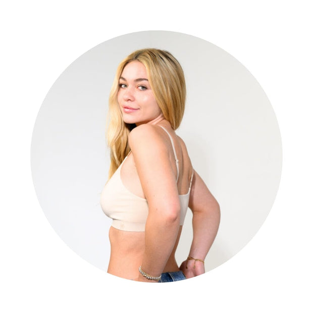 Sand-Vanilla#Girls in Best Teen bra in Modal in Sand
