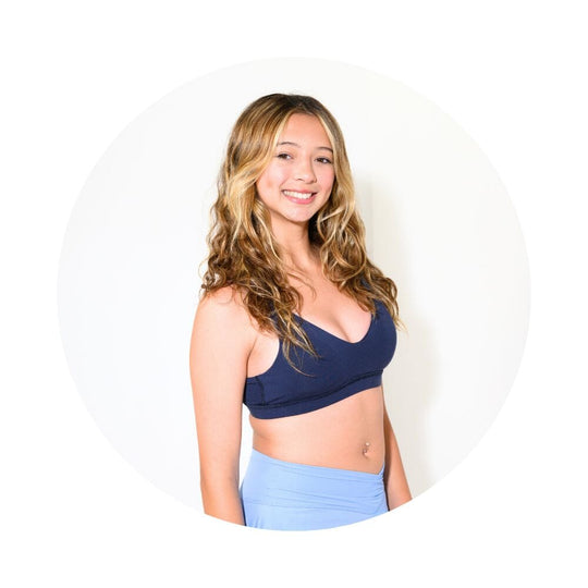 Navy#Padded Bras & Bralettes For Girls, Tweens and Teens