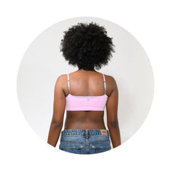 Pink-Silver#Bras & Bralettes For Girls, Tweens and Teens from back