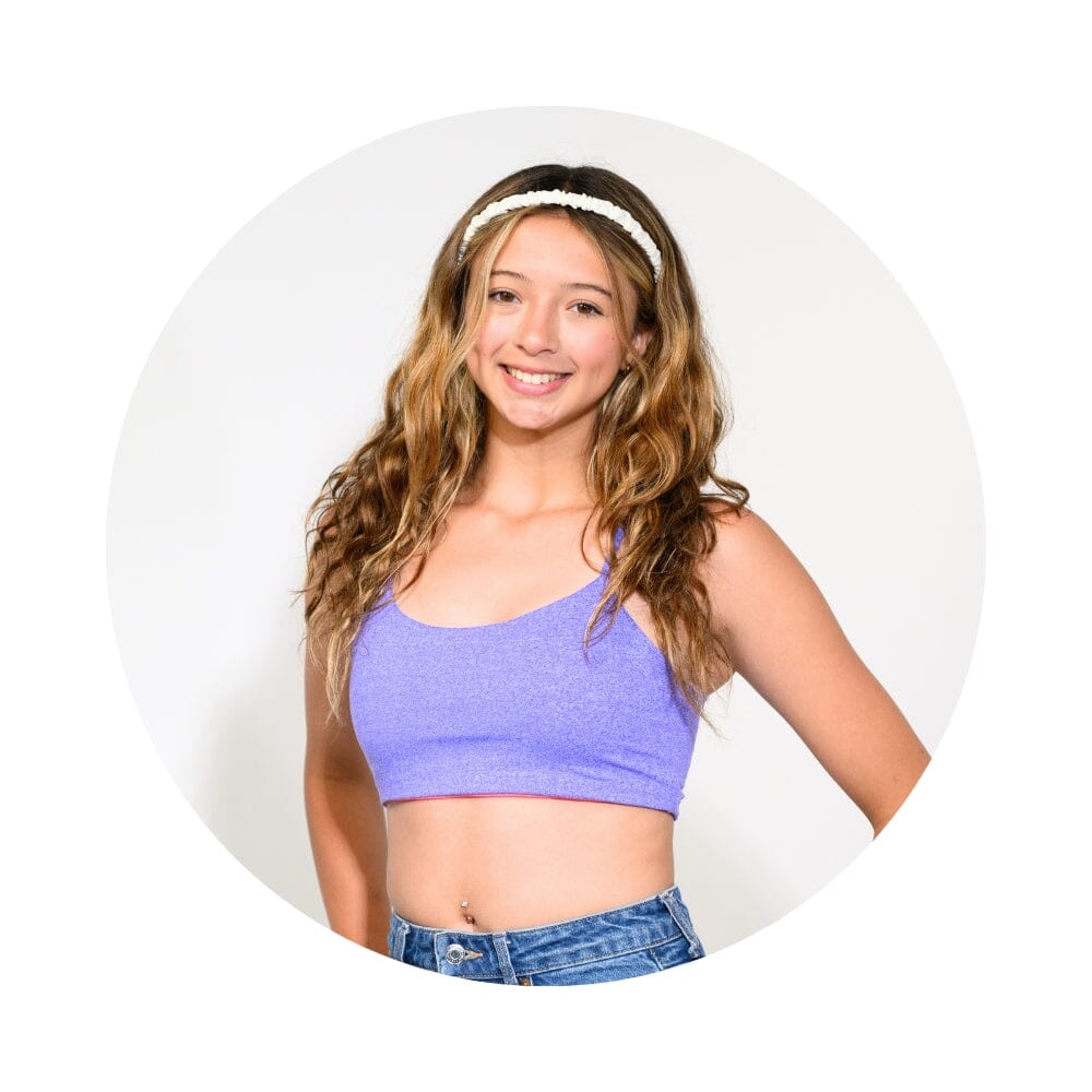 Lilac-Coral#Bras & Bralettes For Girls, Tweens and Teens