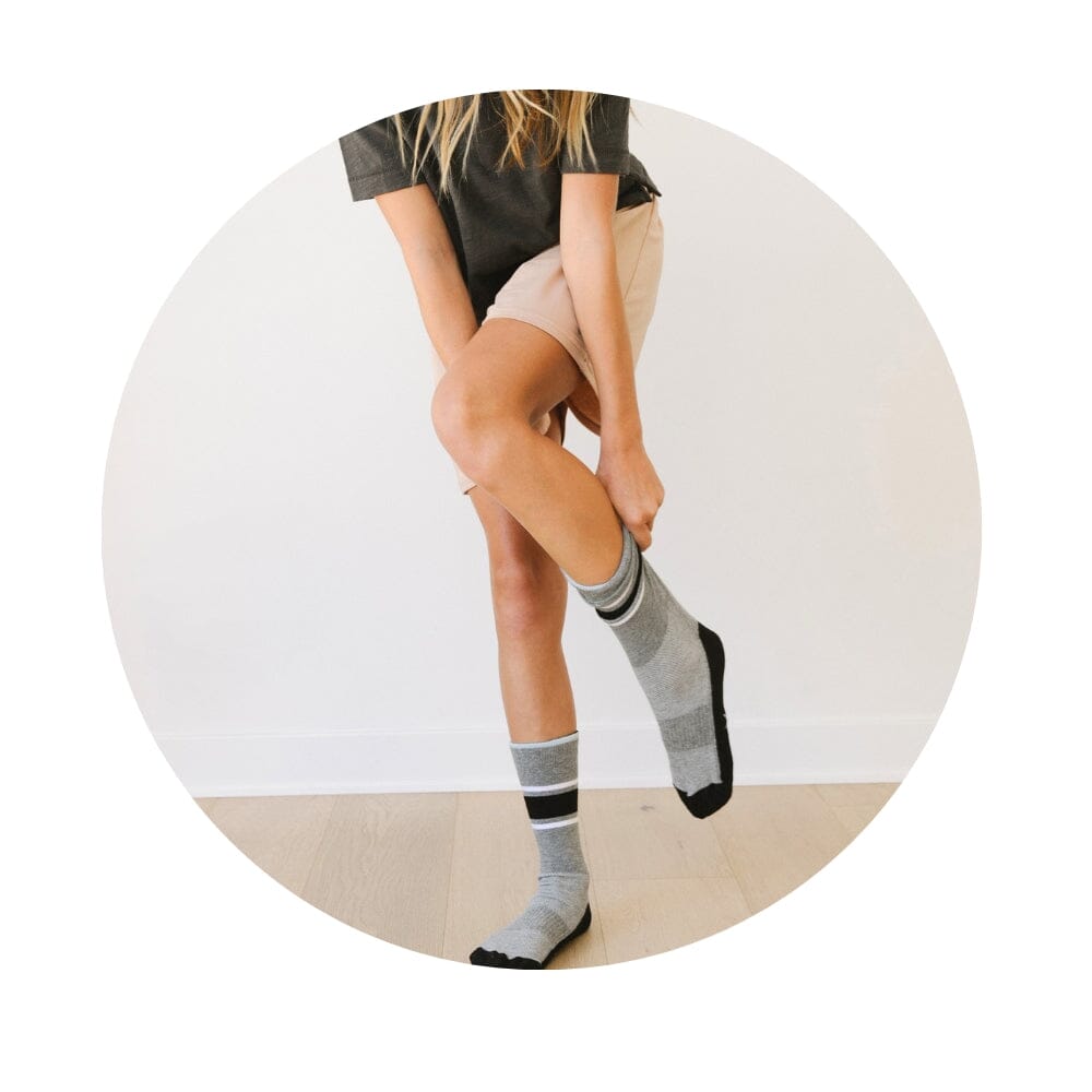 Black Grey#Socks for teen and tween girls