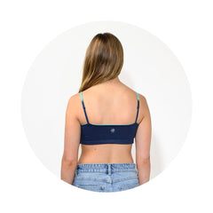 Mint-Navy#Bras & Bralettes For Girls, Tweens and Teens from back