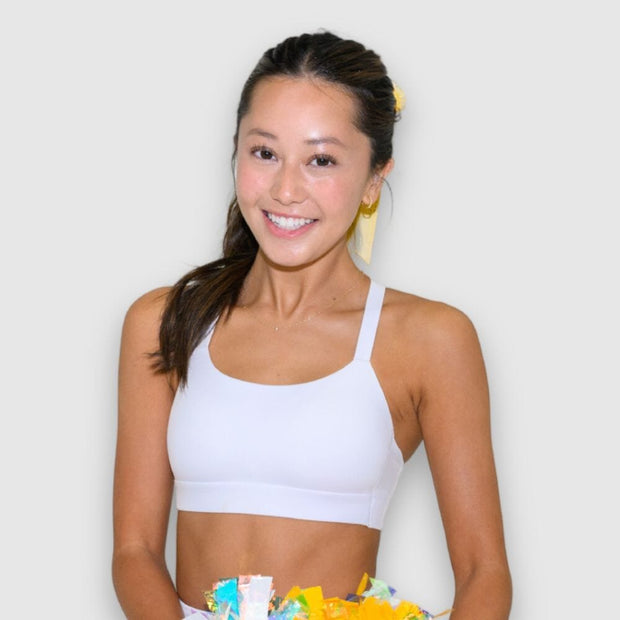 White#Sports bra
