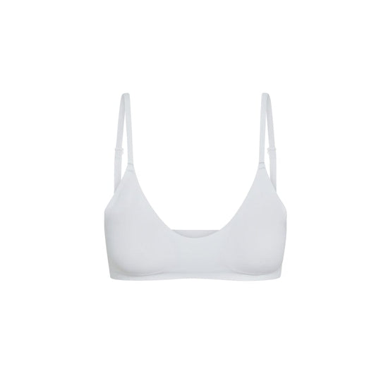 White#T-shirt Bras & Bralettes For Girls, Tweens and Teens from front
