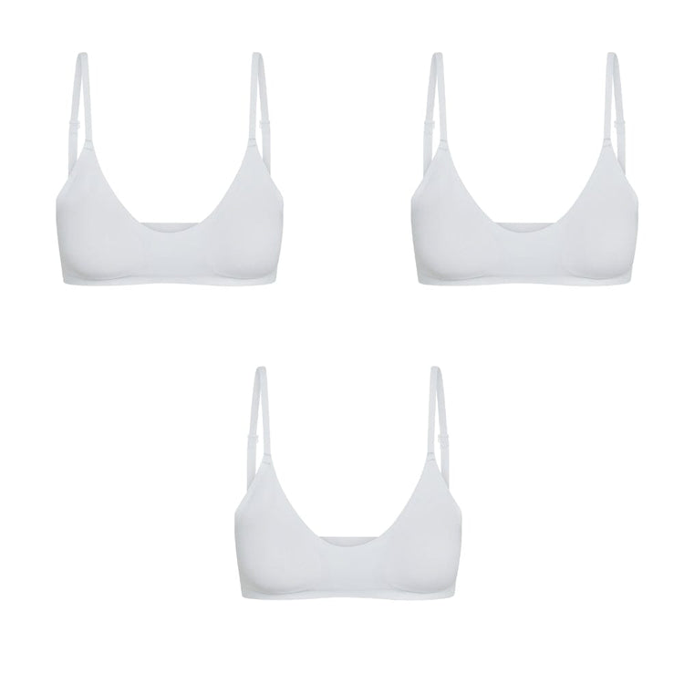 T-shirt Bras & Bralettes For Girls, Tweens and Teens in 3-pack bundle