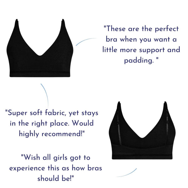 Padded Bras & Bralettes For Girls, Tweens and Teens