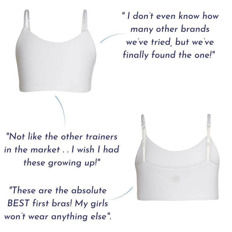 White#Bras & Bralettes For Girls, Tweens and Teens