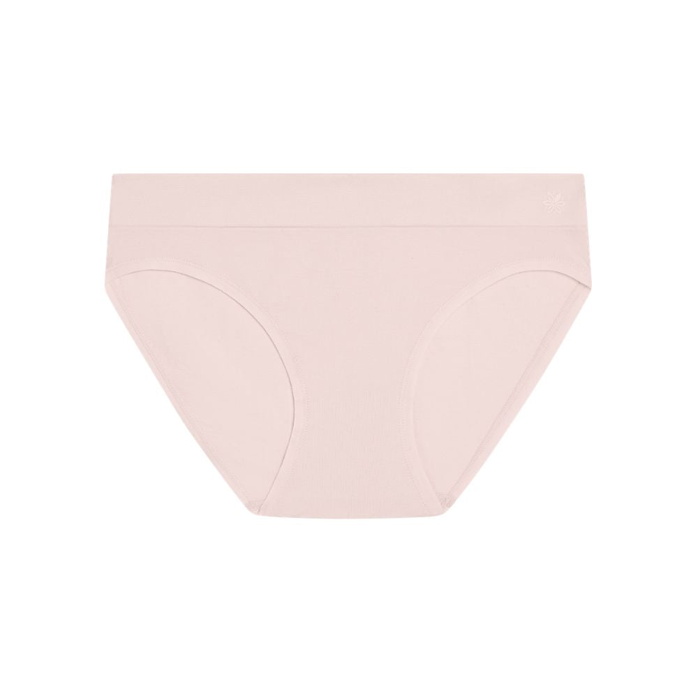 Blush#Pima Cotton Brief Front