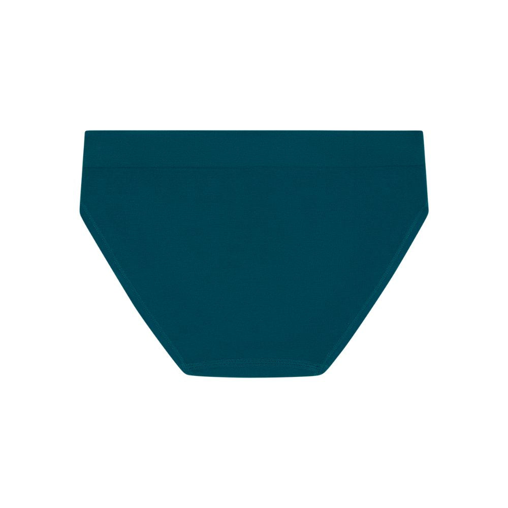 Teal#Pima Cotton Brief Back