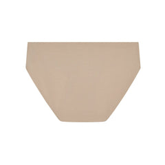 Sand#Best teen organic cotton hipster briefs in sand from back