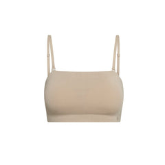 Sand#Bandeau Strapless Bras_Bralettes For Girls Tweens and Teens with Straps