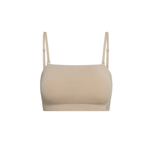 Sand#Bandeau Strapless Bras_Bralettes For Girls Tweens and Teens with Straps