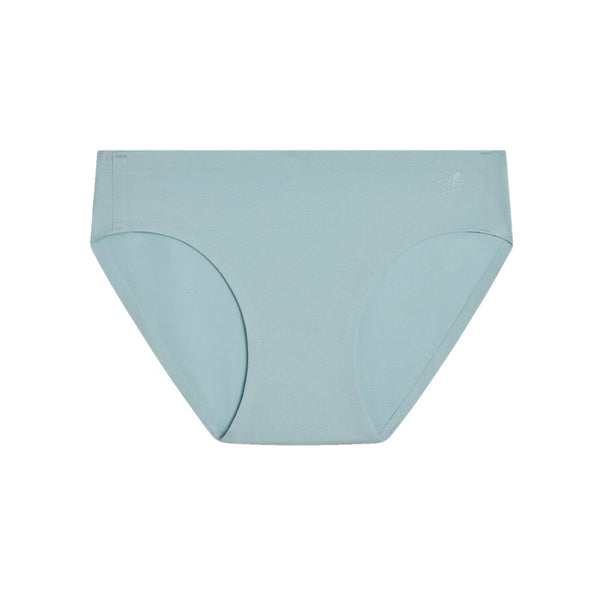 Best teen organic cotton hipster briefs in sky blue from front
