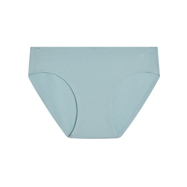 Sky Blue#Best teen organic cotton hipster briefs in sky blue from front