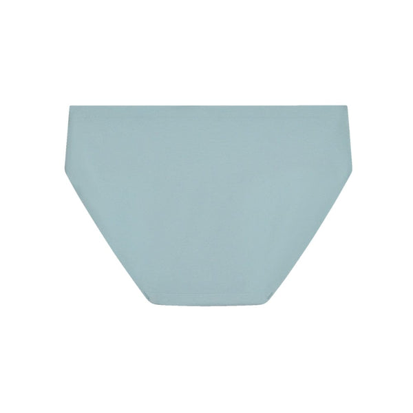 Best teen organic cotton hipster briefs in sky blue from front