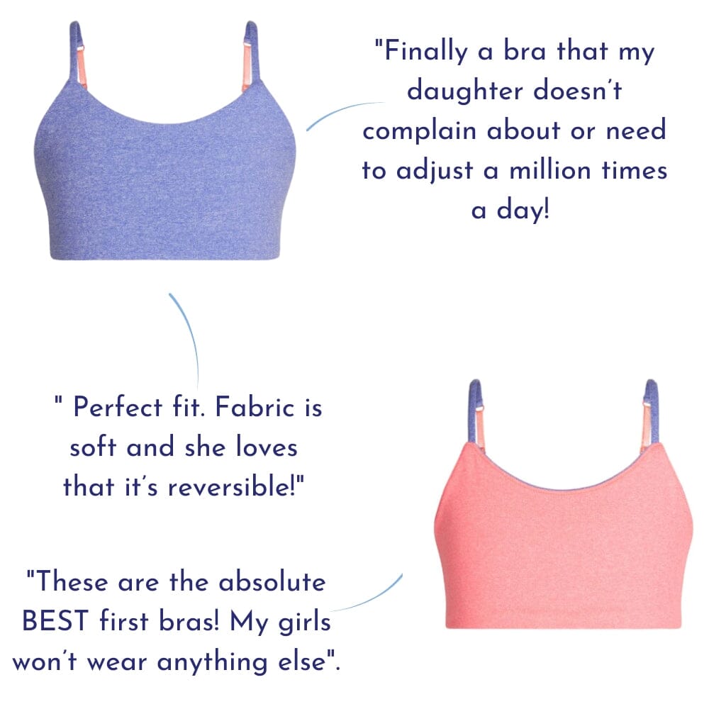 Lilac-Coral#Bras & Bralettes For Girls, Tweens and Teens