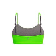 Lime-Silver#Sports Bras & Bralettes For Girls, Tweens and Teens