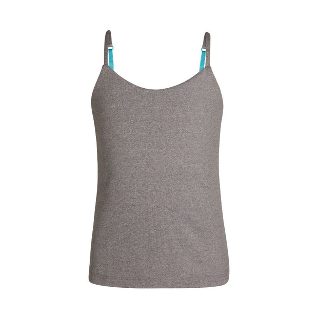 Silver-Caribbean#Girls shelf bra camisole