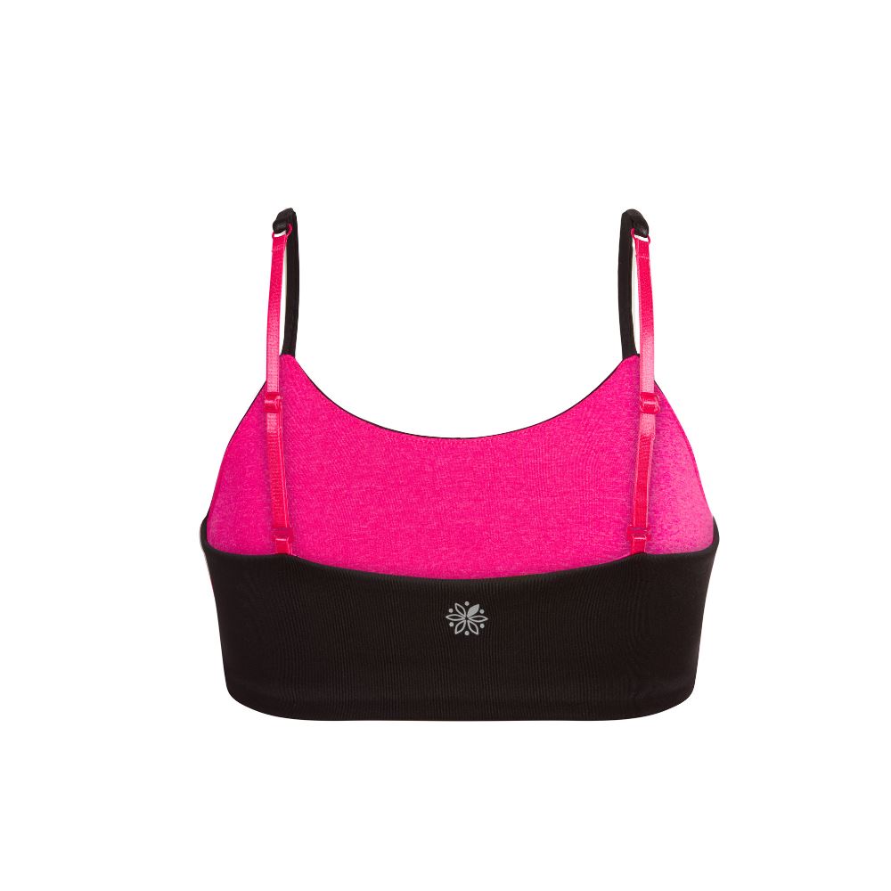 82 % Polyester & 18 % Spandex Pink Color Girls Sport Bra at Rs 320/piece in  Surat