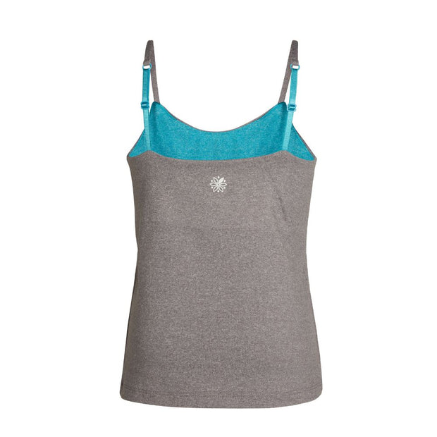Silver-Caribbean#Girls shelf bra camisole